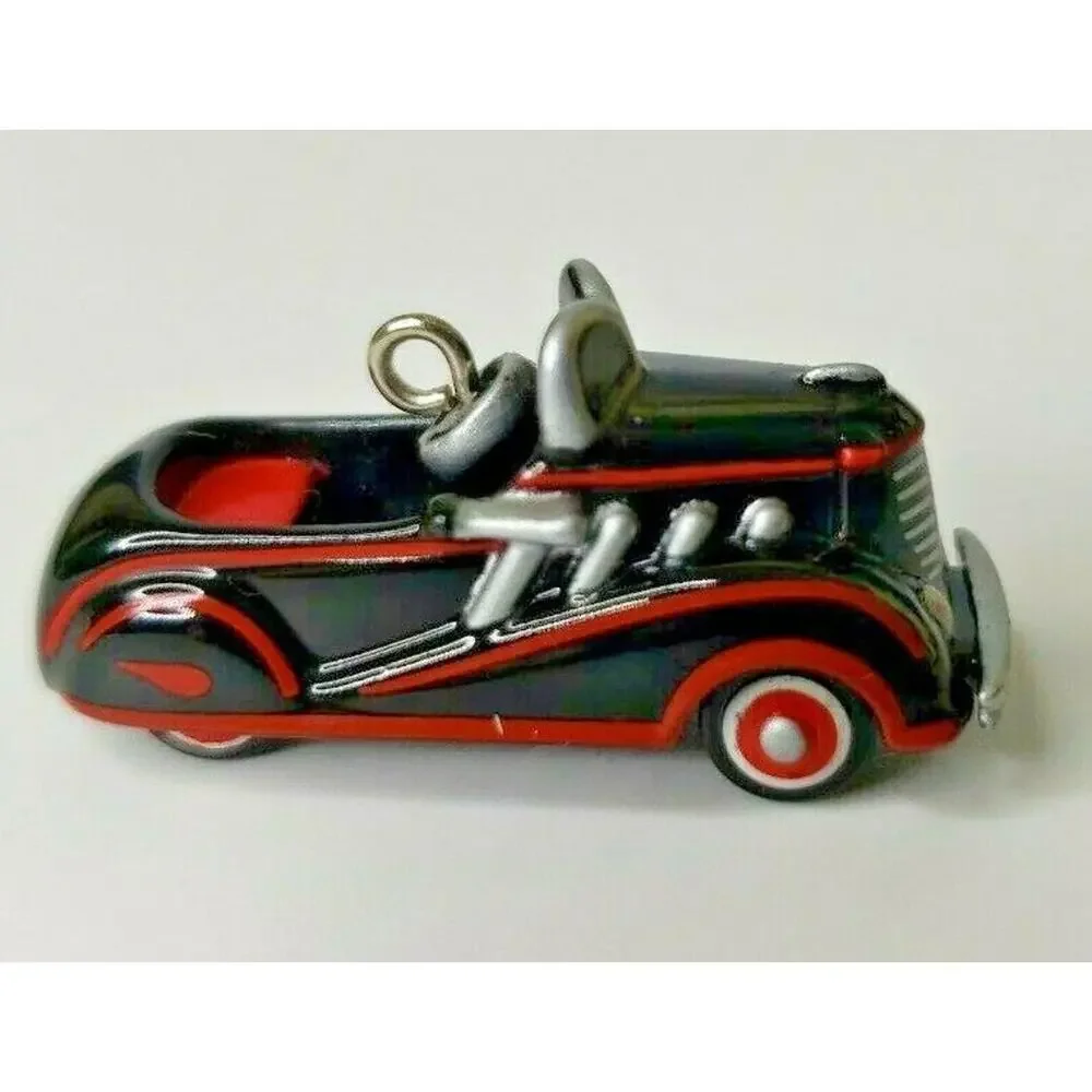 1998 Hallmark Miniature Ornament Kiddie Car 1937 Steelcraft Auburn U120‎ 4143